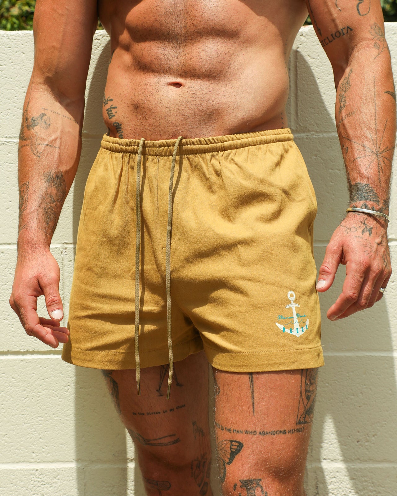 SLIP SHORT / GOLD